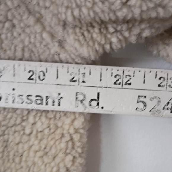 Orvis Tan Teddy Jacket Women’s Medium Needlepoint Embroidery Button Up - Picture 8 of 12